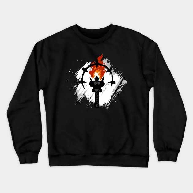 Darkest Dungeon Player Crewneck Sweatshirt by FairyTees